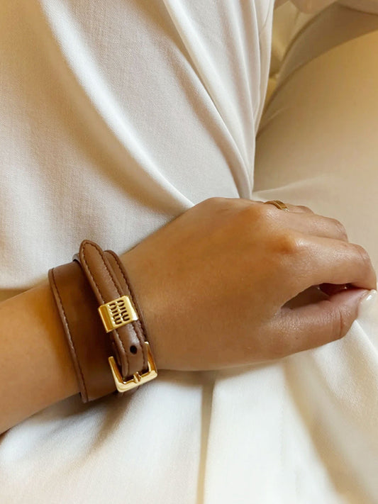 Buckle Geometric Bracelet Accessories