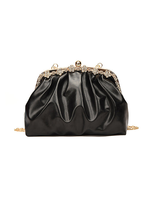 Pleated Shiny Bags