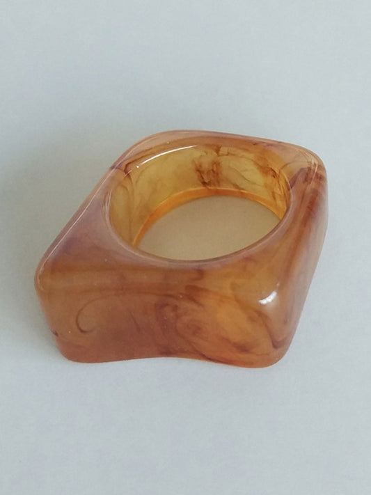 Stylish Vintage 7 Colors Irregular Geometry Ring