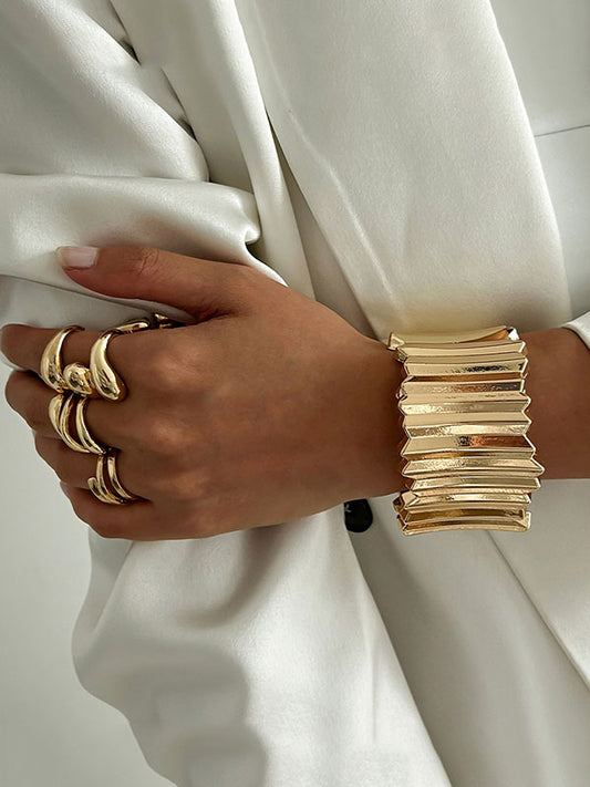 Geometric Solid Color Bracelet Accessories