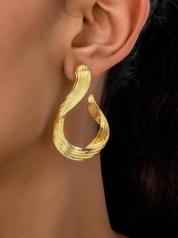 Geometric Drop Earrings