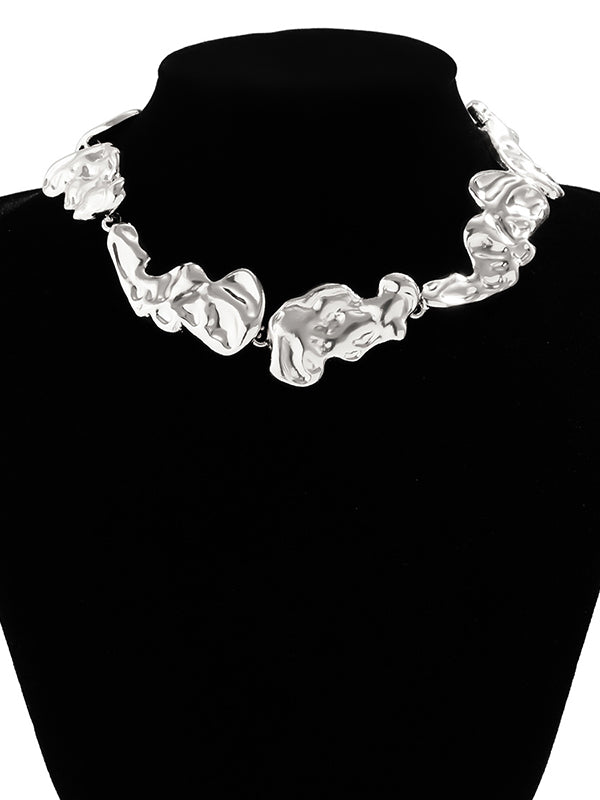 Geometric Solid Color Dainty Necklace Necklaces Accessories