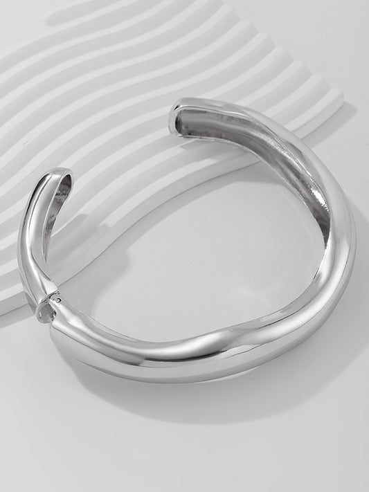 Geometric Shiny Solid Color Dainty Necklace Necklaces Accessories