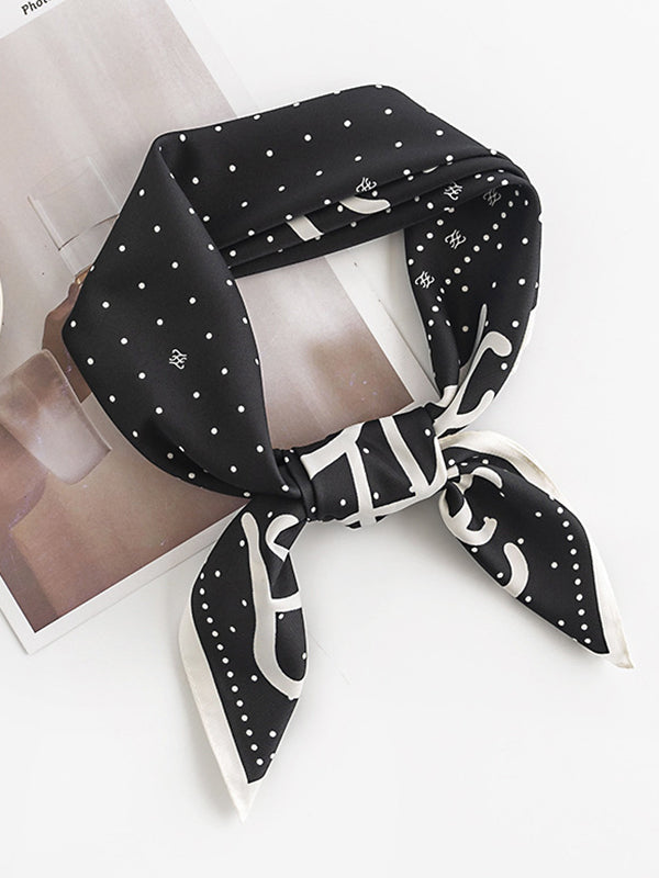 Polka-Dot Leisure Fashion Scarf