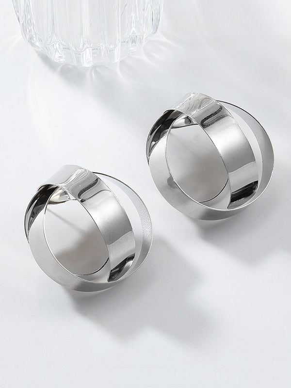 Geometric Drop Earrings