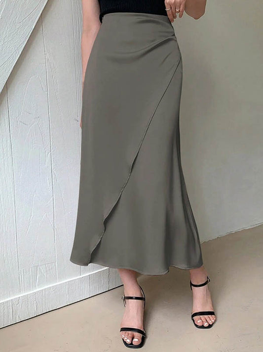 Bodycon Solid Color Skirts Bottoms