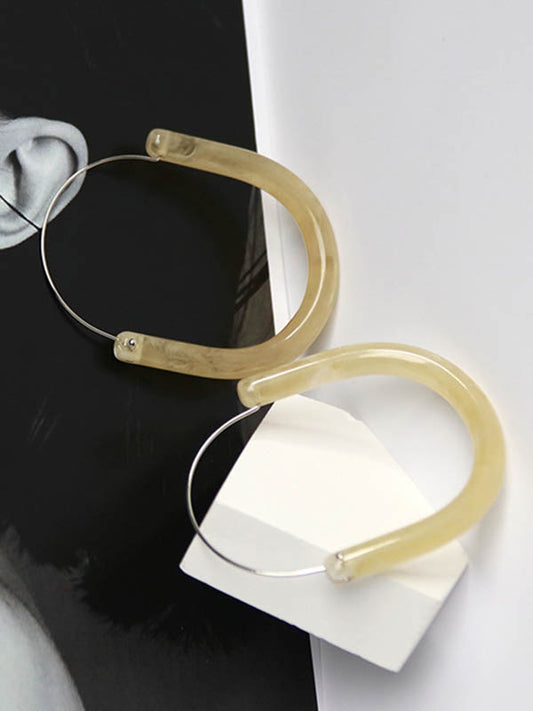 Geometric Drop Earrings