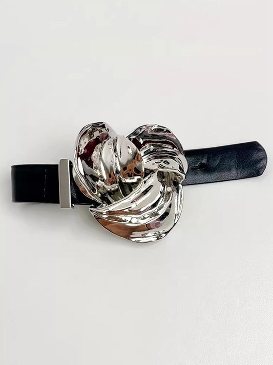 Geometric Hollow Pleated Bracelet Accessories