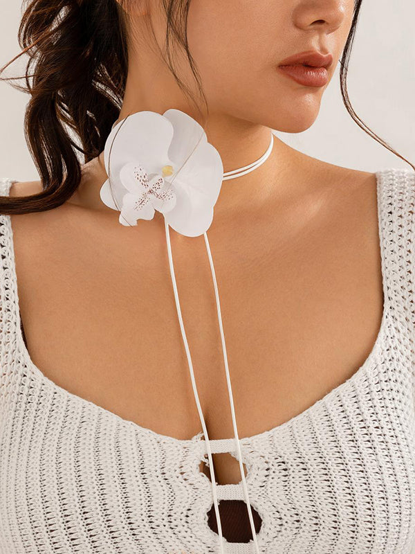 Flower Shape Necklaces Accessories