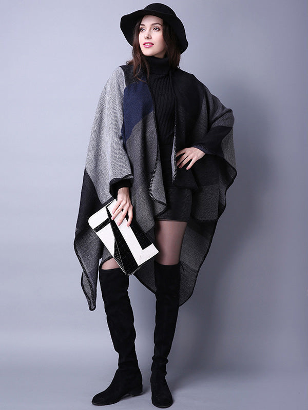 Imitation Cashmere Jacquard Tasseled Shawl Scarf