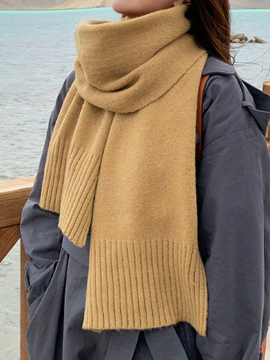 Keep Warm Solid Color Scarf