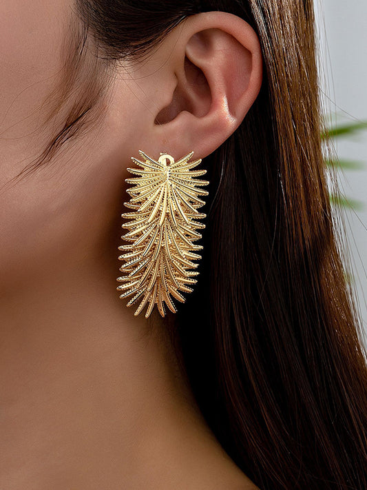 Normcore Geometric Drop Earrings