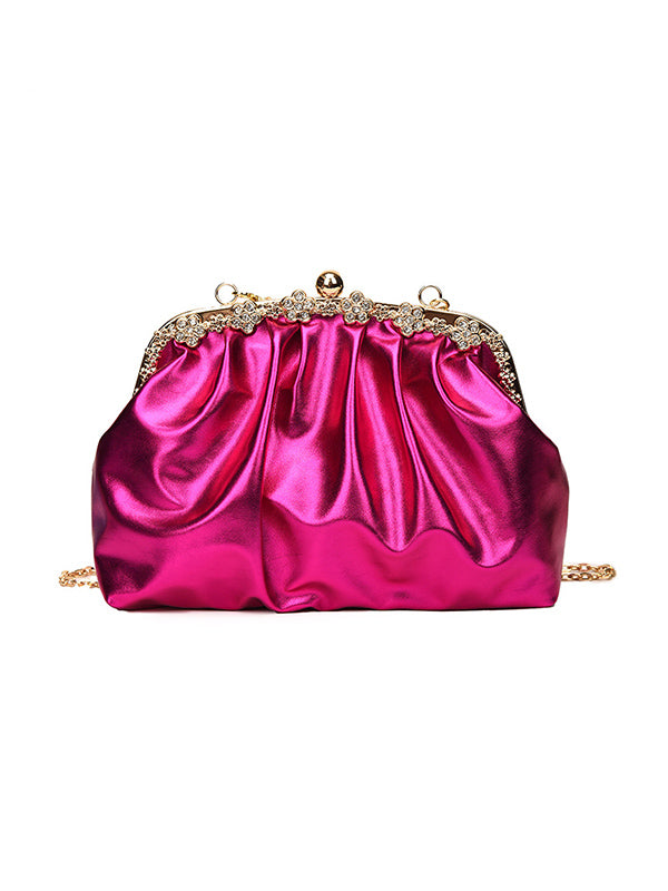Pleated Shiny Bags