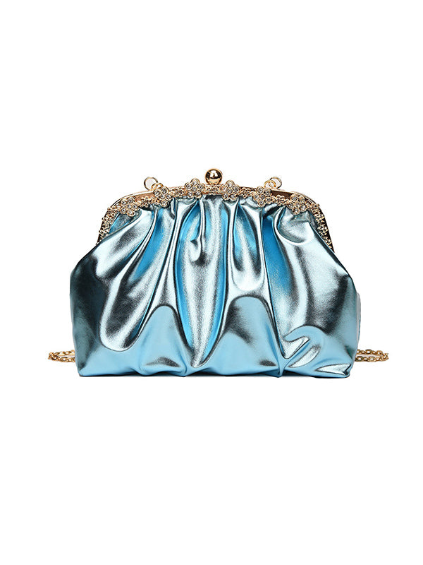 Pleated Shiny Bags