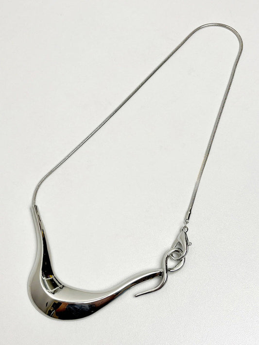 Chains Geometric Solid Color Necklaces Accessories