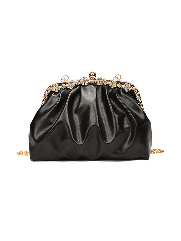 Pleated Shiny Bags