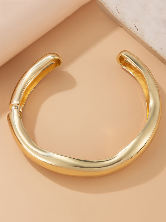 Geometric Shiny Solid Color Dainty Necklace Necklaces Accessories