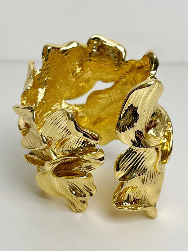 Geometric Pleated Solid Color Bracelet Accessories