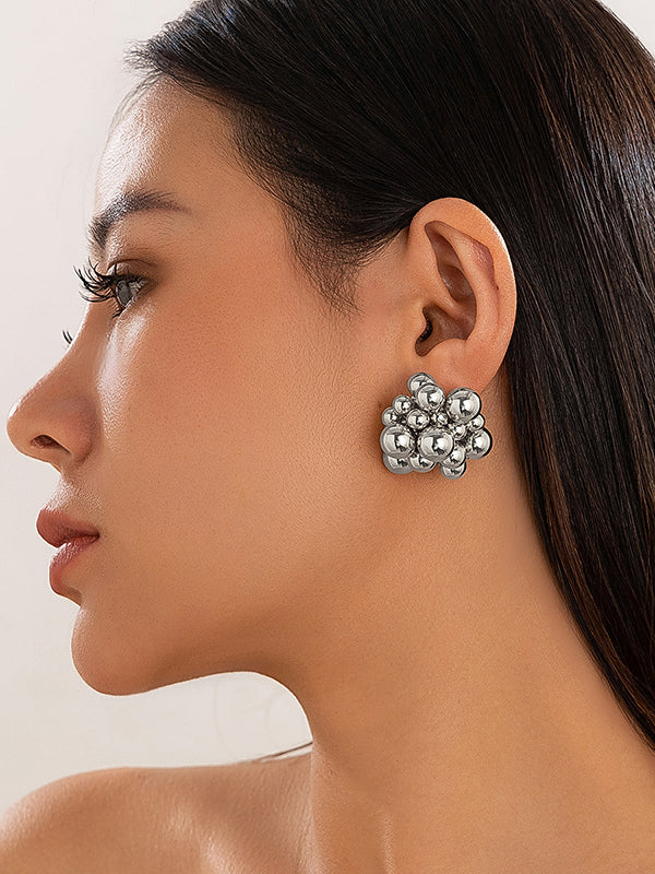 Geometric Drop Earrings