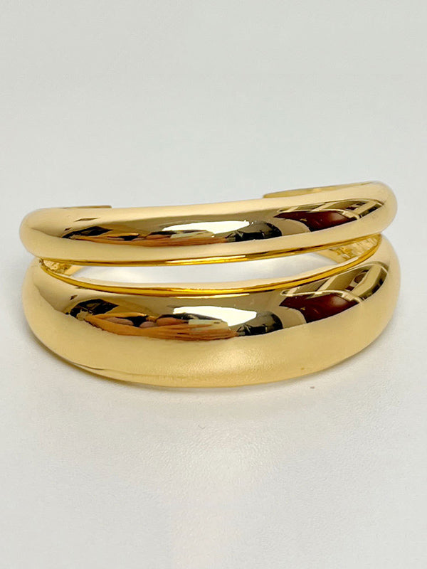 Geometric Shiny Solid Color Bracelet Accessories