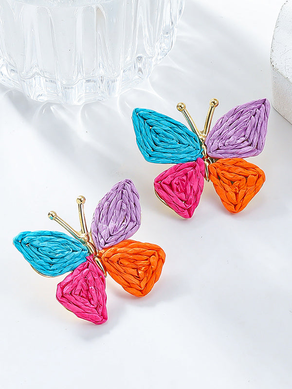 Butterfly Shape Drop Earrings