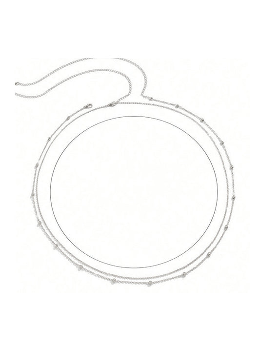 Chains Solid Color Waist Chain Accessories