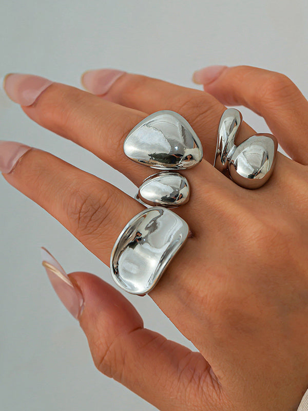 Geometric Ringent Rings Accessories