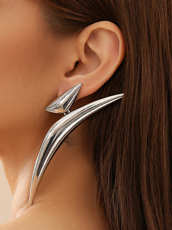 Geometric Drop Earrings