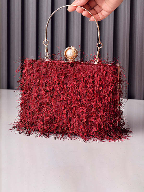 Split-Joint Tasseled Bags Handbags