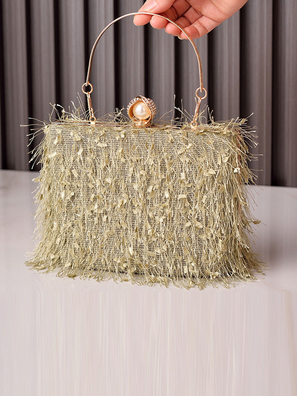 Split-Joint Tasseled Bags Handbags