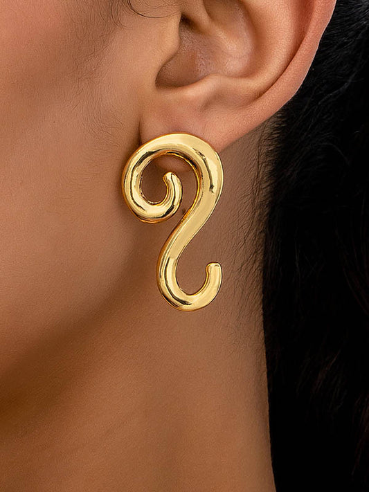 Geometric Drop Earrings