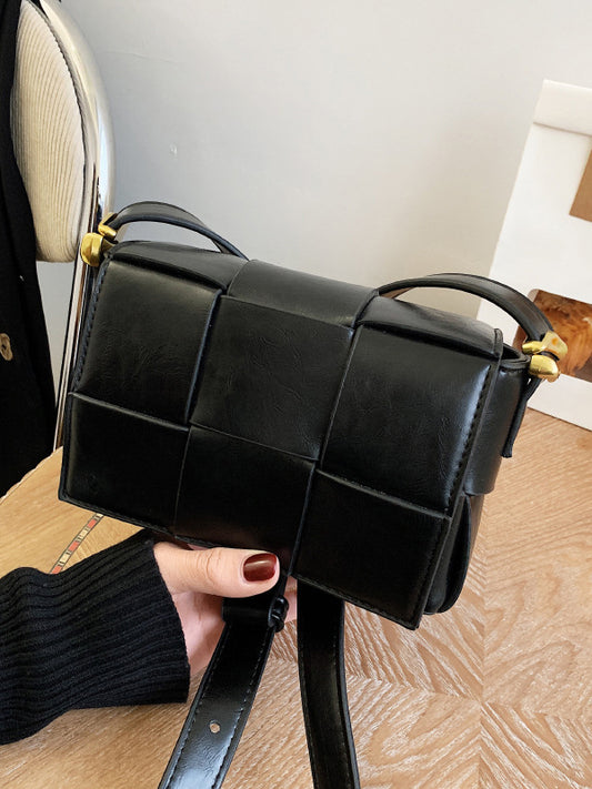 Geometric Split-Joint Bags Shoulder Bags