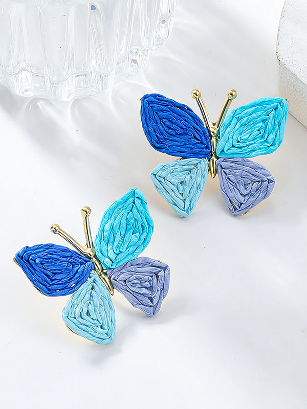 Butterfly Shape Drop Earrings