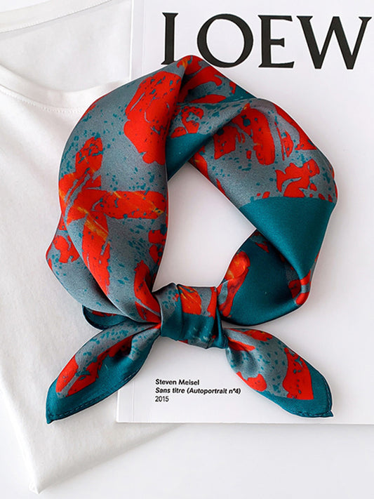 Leisure Fashion Square Printed Scarf