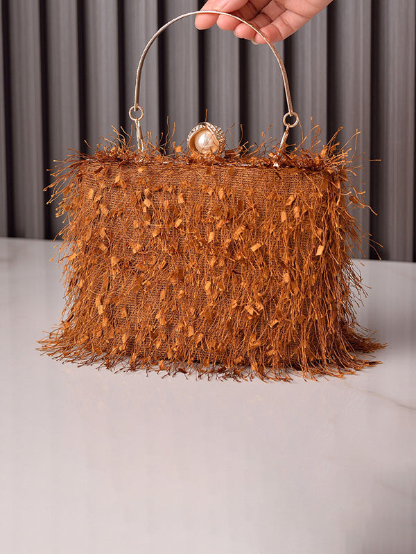 Split-Joint Tasseled Bags Handbags