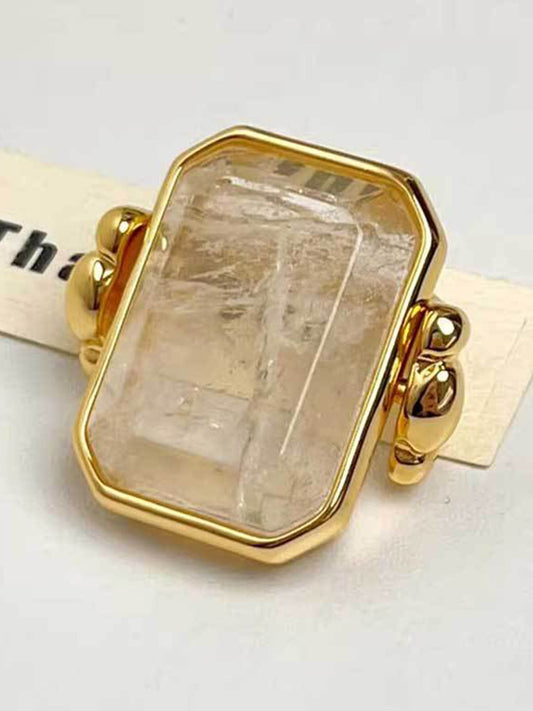 Geometric Split-Joint Rings Accessories