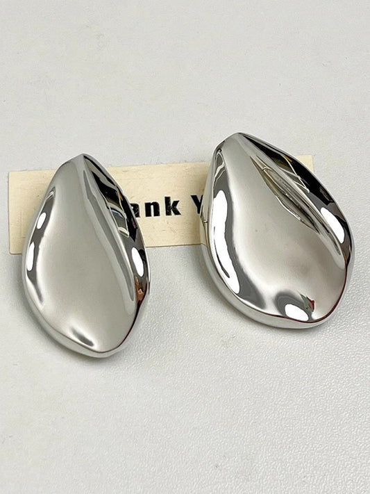 Geometric Shiny Earrings Accessories