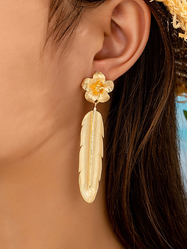 Geometric Drop Earrings