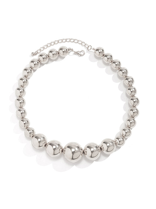 Beaded Solid Color Dainty Necklace Necklaces Accessories