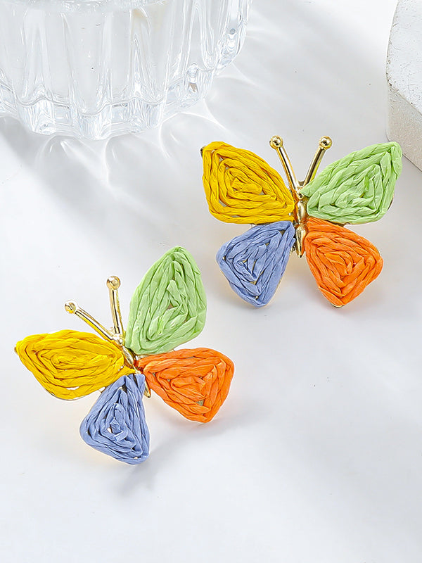 Butterfly Shape Drop Earrings