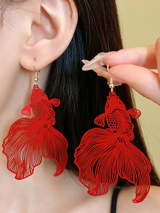 Animal Shape Drop Earrings
