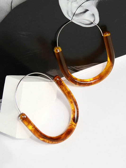 Geometric Drop Earrings