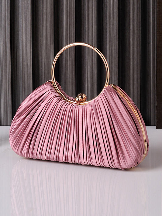 Pleated Split-Joint Bags Handbags