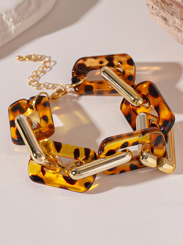 Chains Leopard Bracelet Accessories