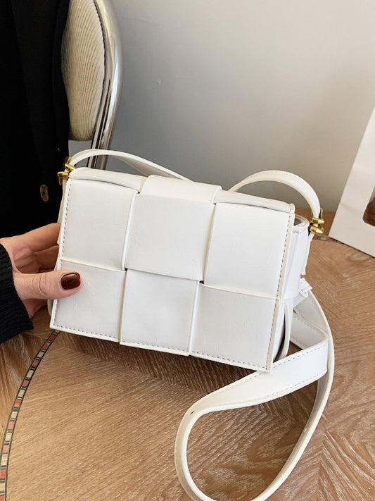 Geometric Split-Joint Bags Shoulder Bags