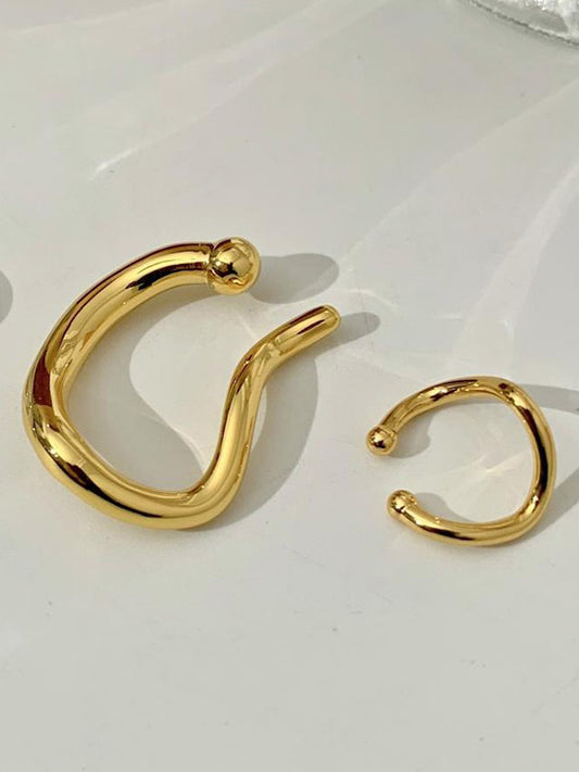 Simple Chic Solid Color Normcore Earrings