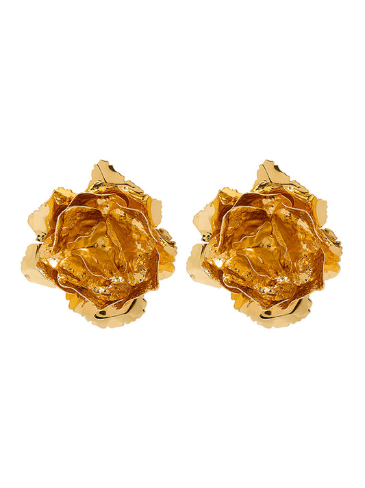 Flower Shape Drop Earrings
