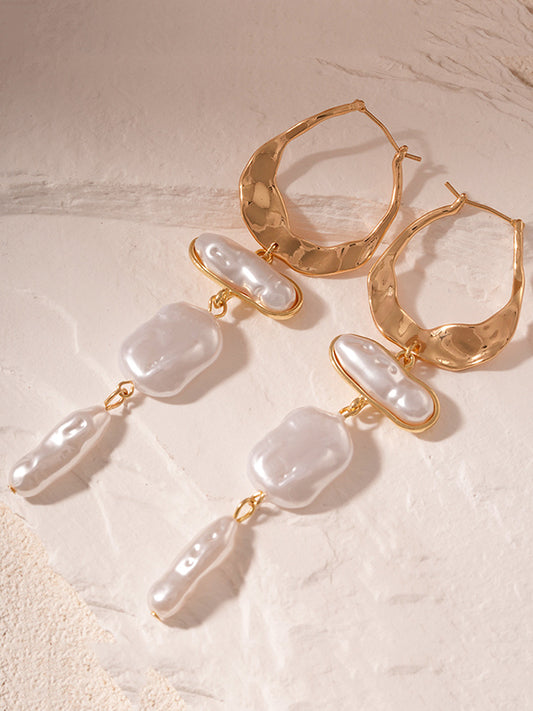 Geometric Tasseled Earrings Accessories