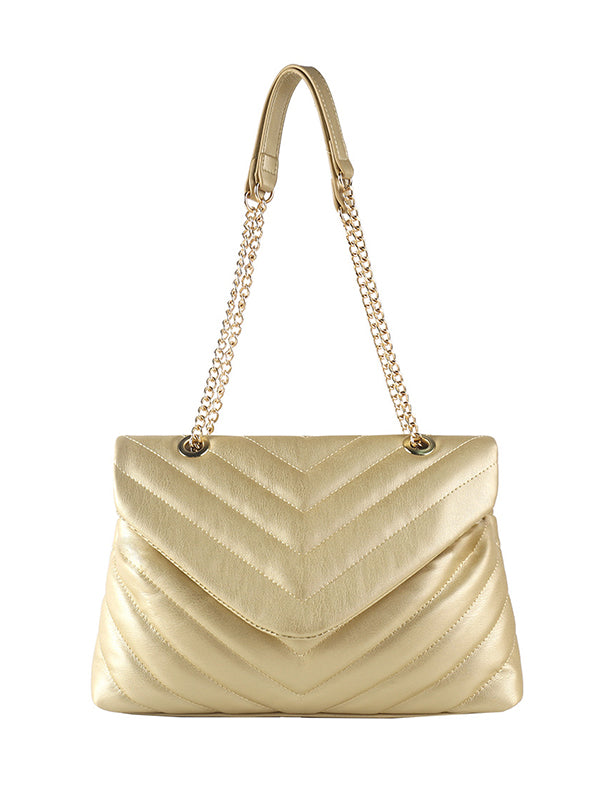 Chains Split-Joint Shoulder Bags Handbags